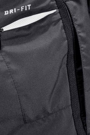 Dark Grey Nike Run Dry-FIT Element Long Sleeve Half Zip Top